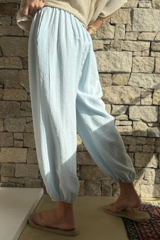 Basso Shirring Genie Pant Powder 